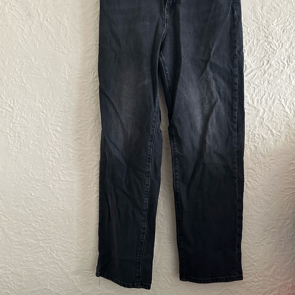 Urban Outfitters BDG Stretch Cowboy Jeans Black Gray Denim Straight Leg 30 - Picture 6 of 10